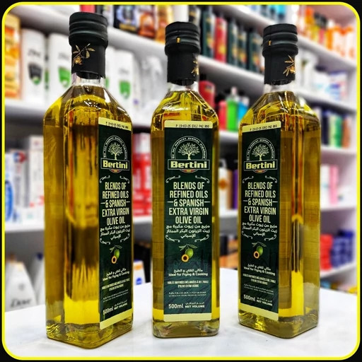 روغن زیتون برتینی اکسترا ورژن 500میل Bertini Spanish oil