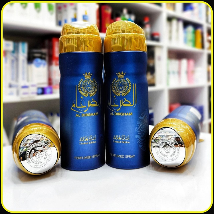 اسپری بدن معطر الضرقام al ard al zaafaran al dirgham