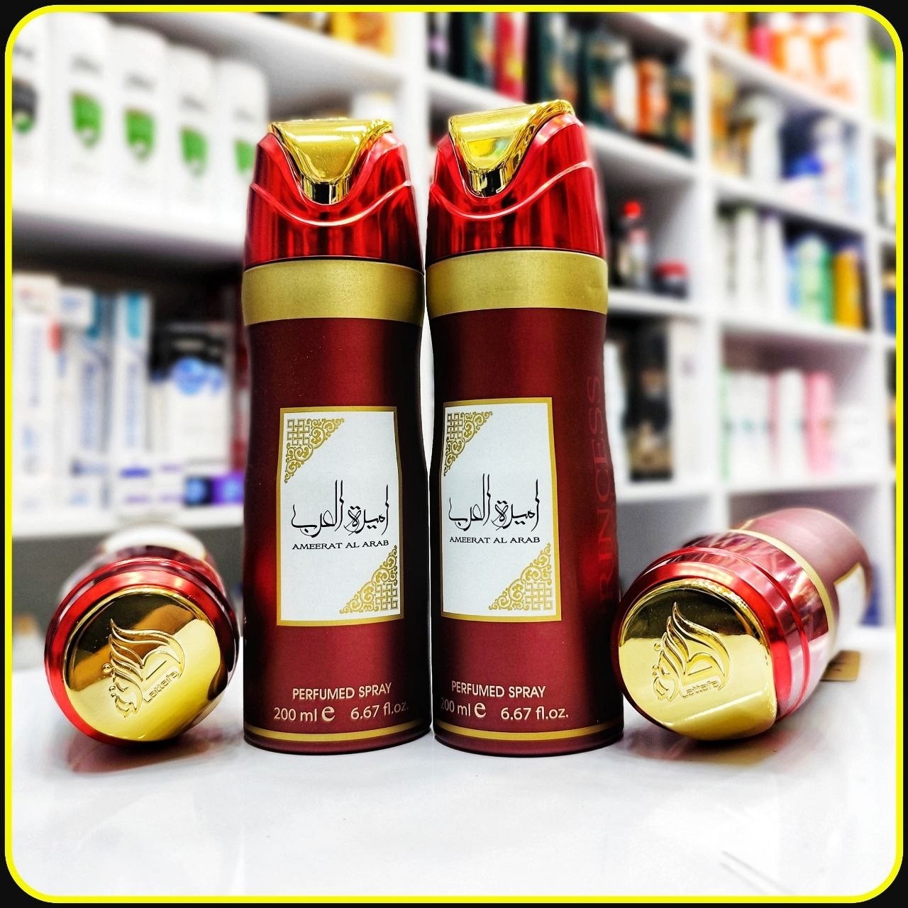 اسپری بدن عطری لطافه lattafa ameerat al arab perfume spray