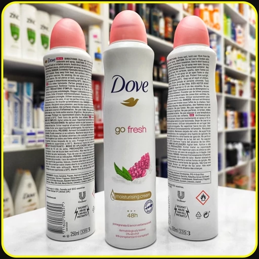 اسپری بدن داو عصاره انار و گلبرگ به لیمو 250ml
