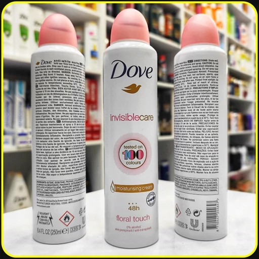 اسپری بدن داو عصاره گل های لطیف Dove floral spray 250ml