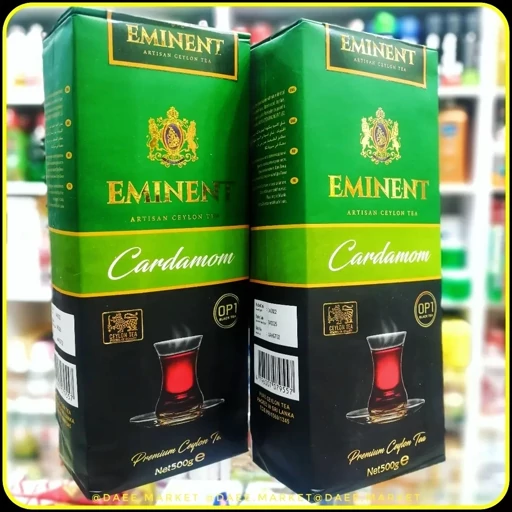 چای سیاه هلدار امیننت 500 گرم | Eminent Cardamom Premium Ceylon Tea