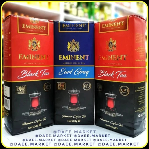 چای سیاه امیننت 500 گرم | Eminent Artisan Ceylon Tea Black Tea و Earl Grey