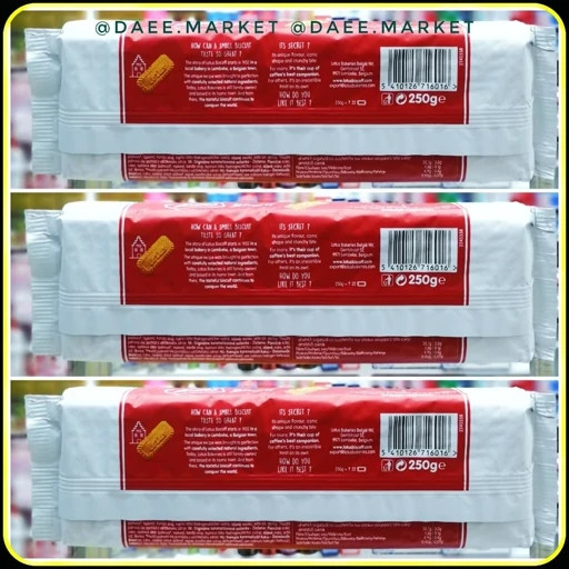 بیسکوییت لوتوس ساده بلژیکی 250 گرم با نزدیک به 100 سال سابقهlotus biscoff