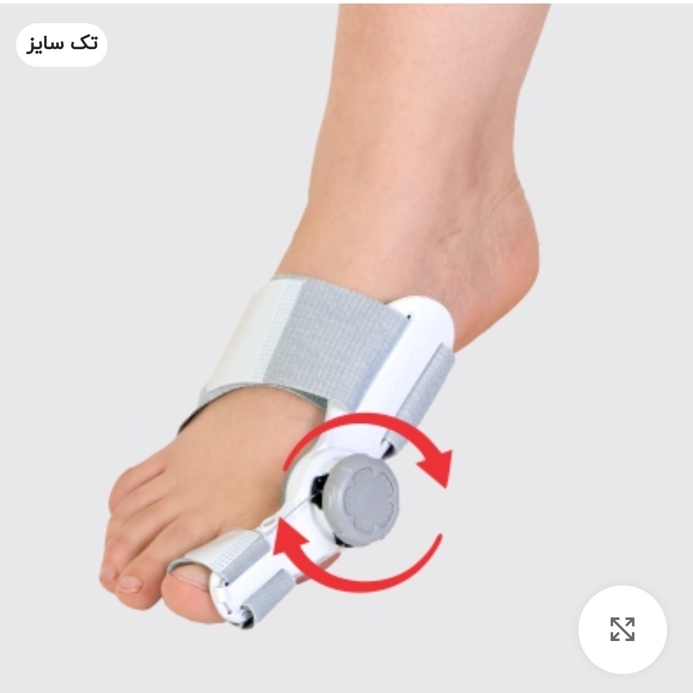 اسپیلنت قابل تنظیم هالوکس والگوس (مناسب هردوپا)
