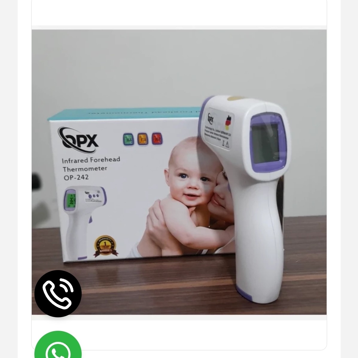 تب سنج لیزری تفنگی Opx
