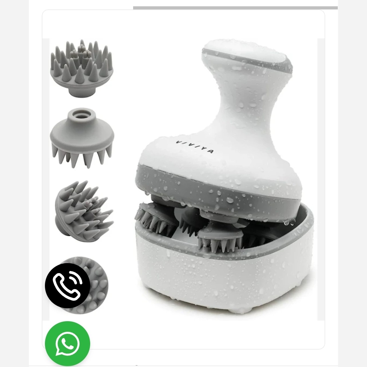 ماساژور سر شارژی scalp Massager مدل MZ5568
