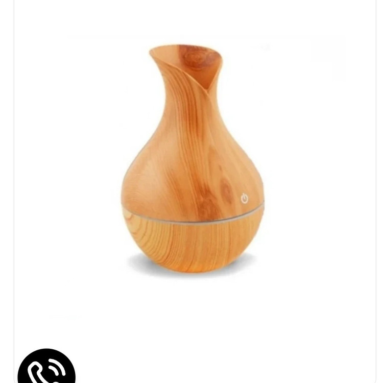 دستگاه بخور سرد Mini USB طرح کوزه ای چوبی