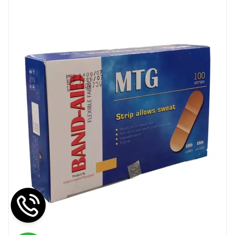 چسب زخمmtg بسته 100عددی