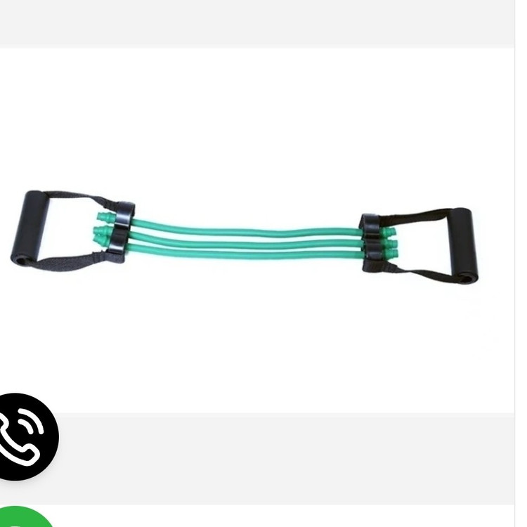 کش ورزشی سی ایکس تن زیپ مدل سبز 30 پوند سه تایی 45 سانت