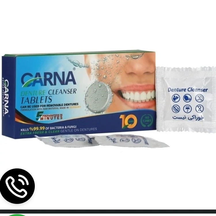 تمیز کننده دندان مصنوعی (10عددی)