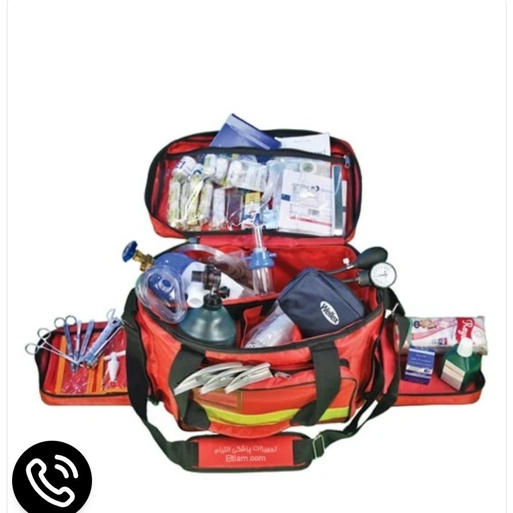 کیف احیا آمبولانسی با تجهیزات کامل cpr