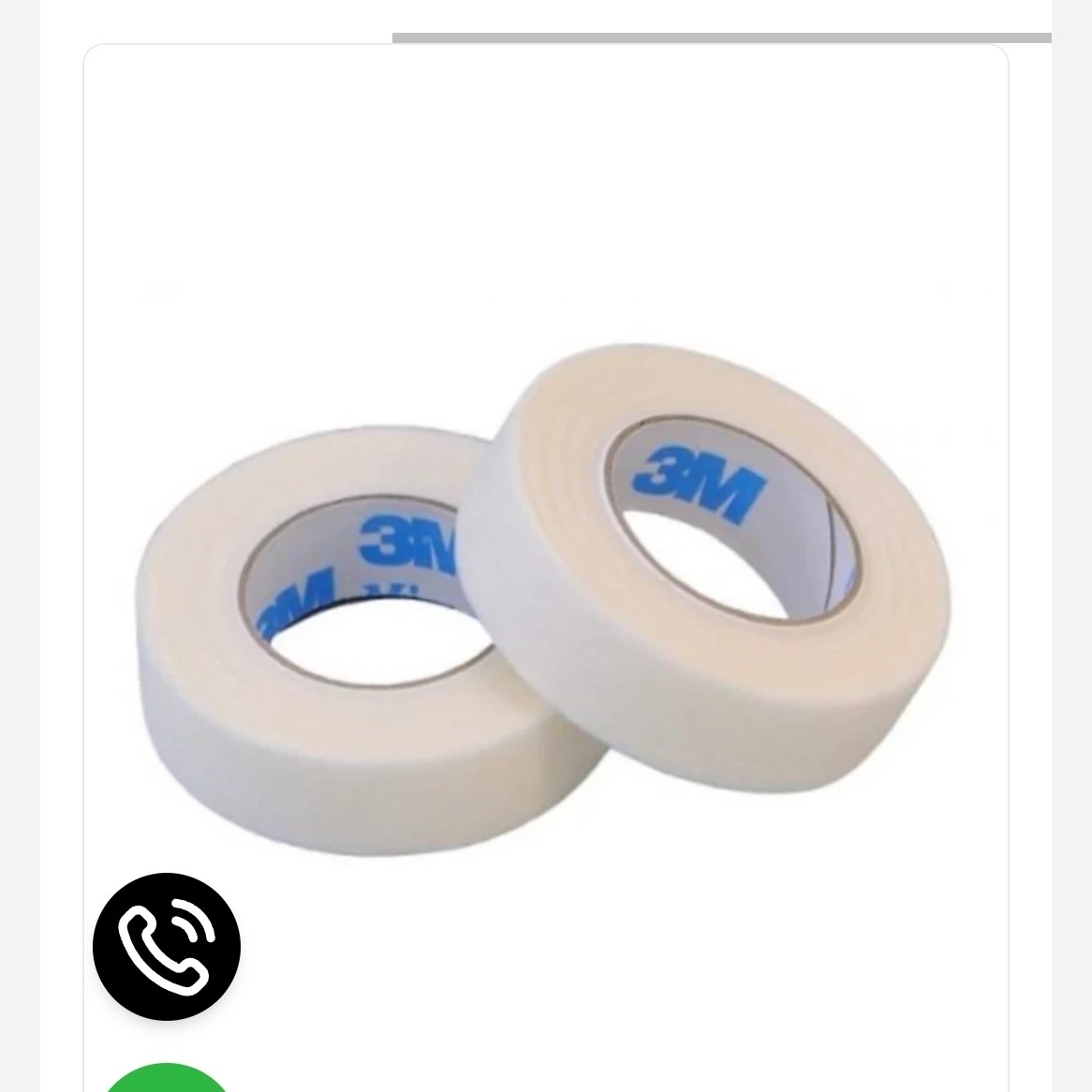 چسب بینی کاغذی ضدحساسیت 3Mمیکروپرو 1.25 باریک