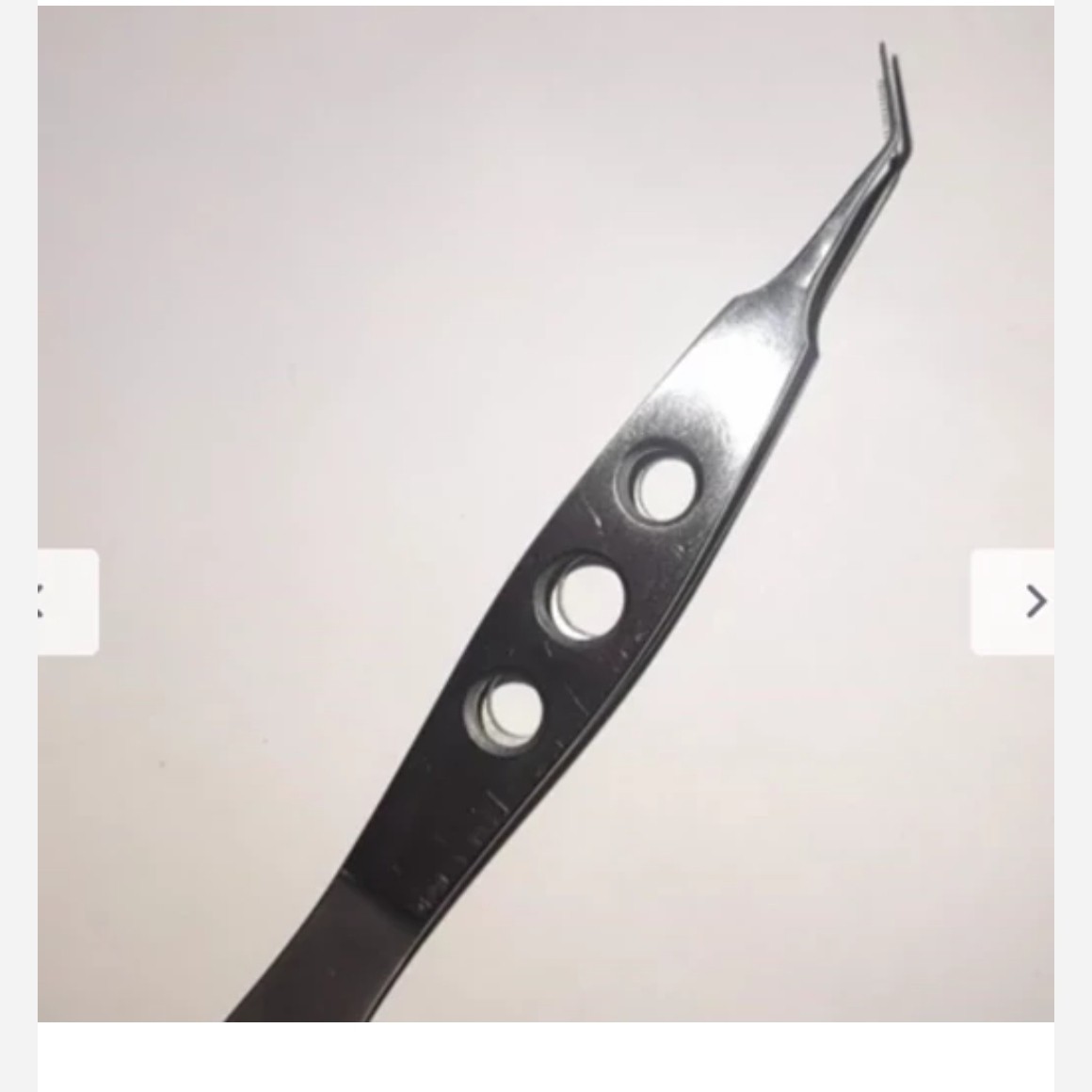 پنست کاشت مو  سرکج 10 سانت استیل (پنس تایینگ)