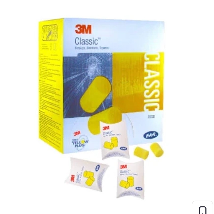 صدا گیر اسفنجی گوش3M مجموعه 150عددی عمده