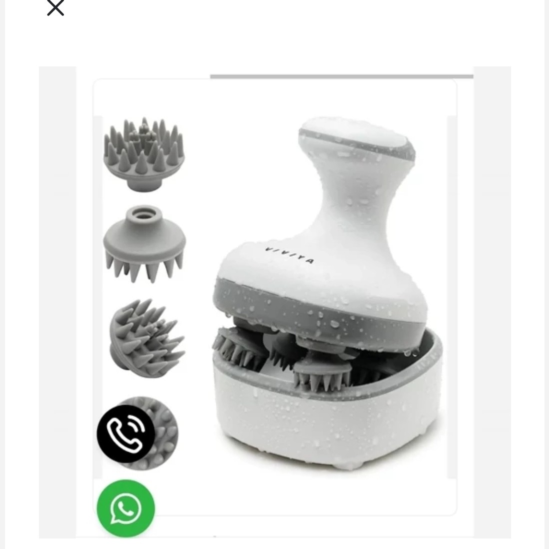 ماساژور سر شارژی Scalp Massager مدل 5568.