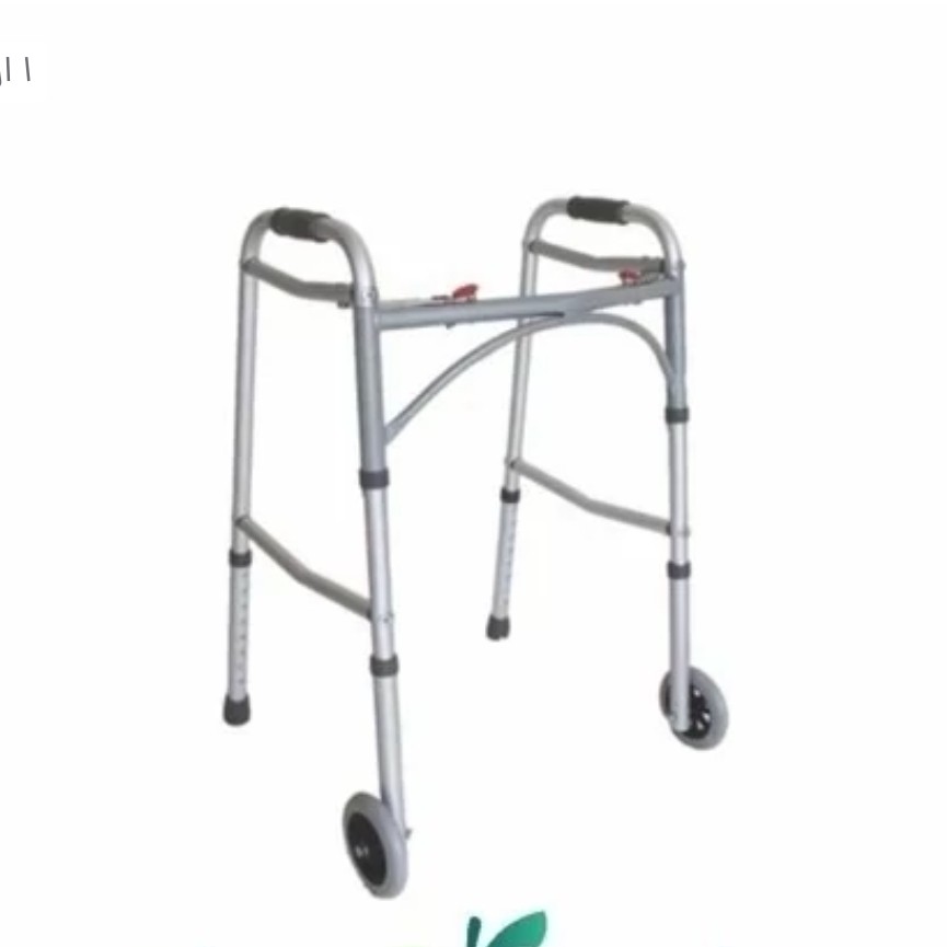 واکر چرخ دار تاشو قابلیت تنظیم ارتفاع مجموعه 2عددی عمده