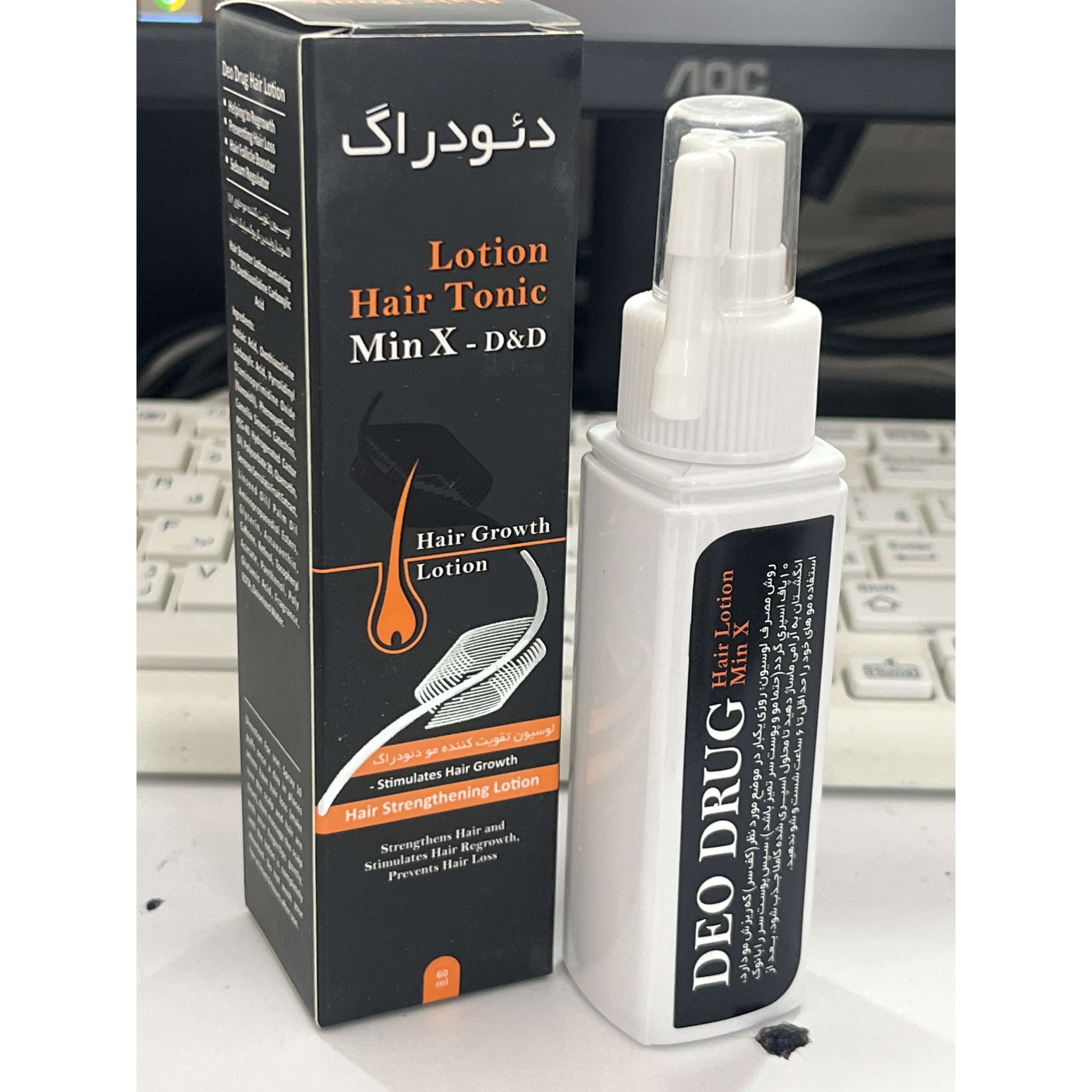 لوسیون تقویت کننده مو دئودراگ 60 میلی لیتر