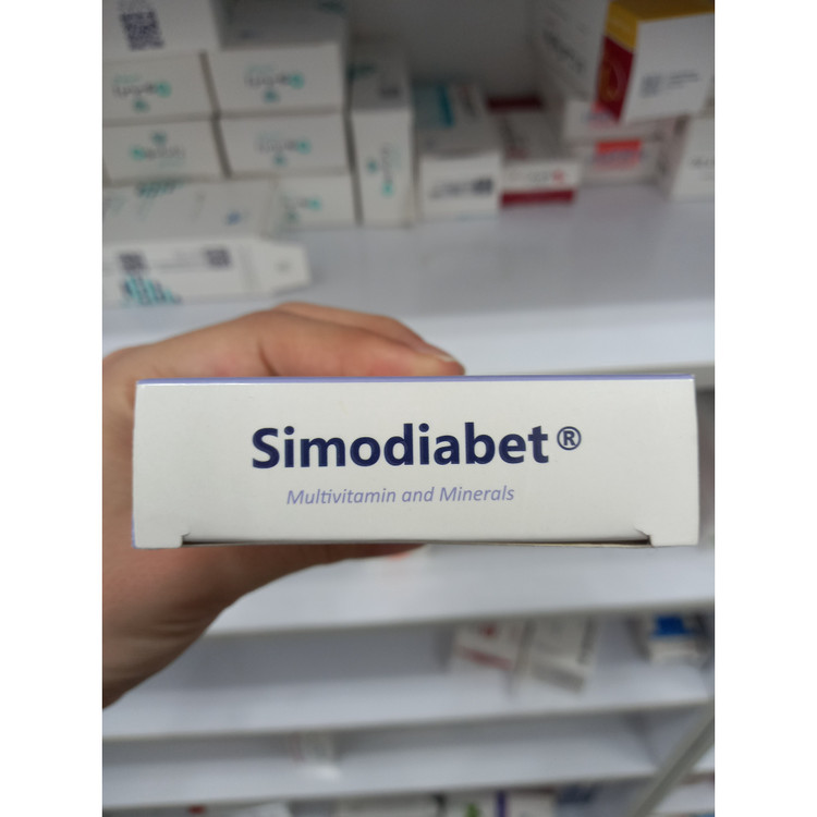 قرص سیمودیابت مولتی ویتامین و مینرال مخصوص افراد دیابتی 30 عدد