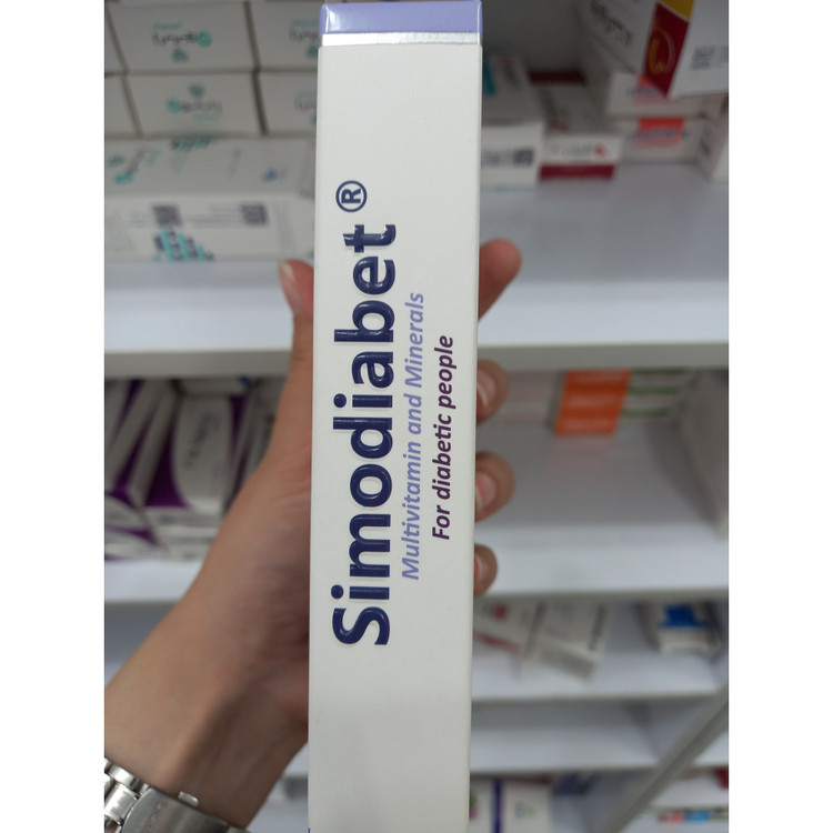 قرص سیمودیابت مولتی ویتامین و مینرال مخصوص افراد دیابتی 30 عدد