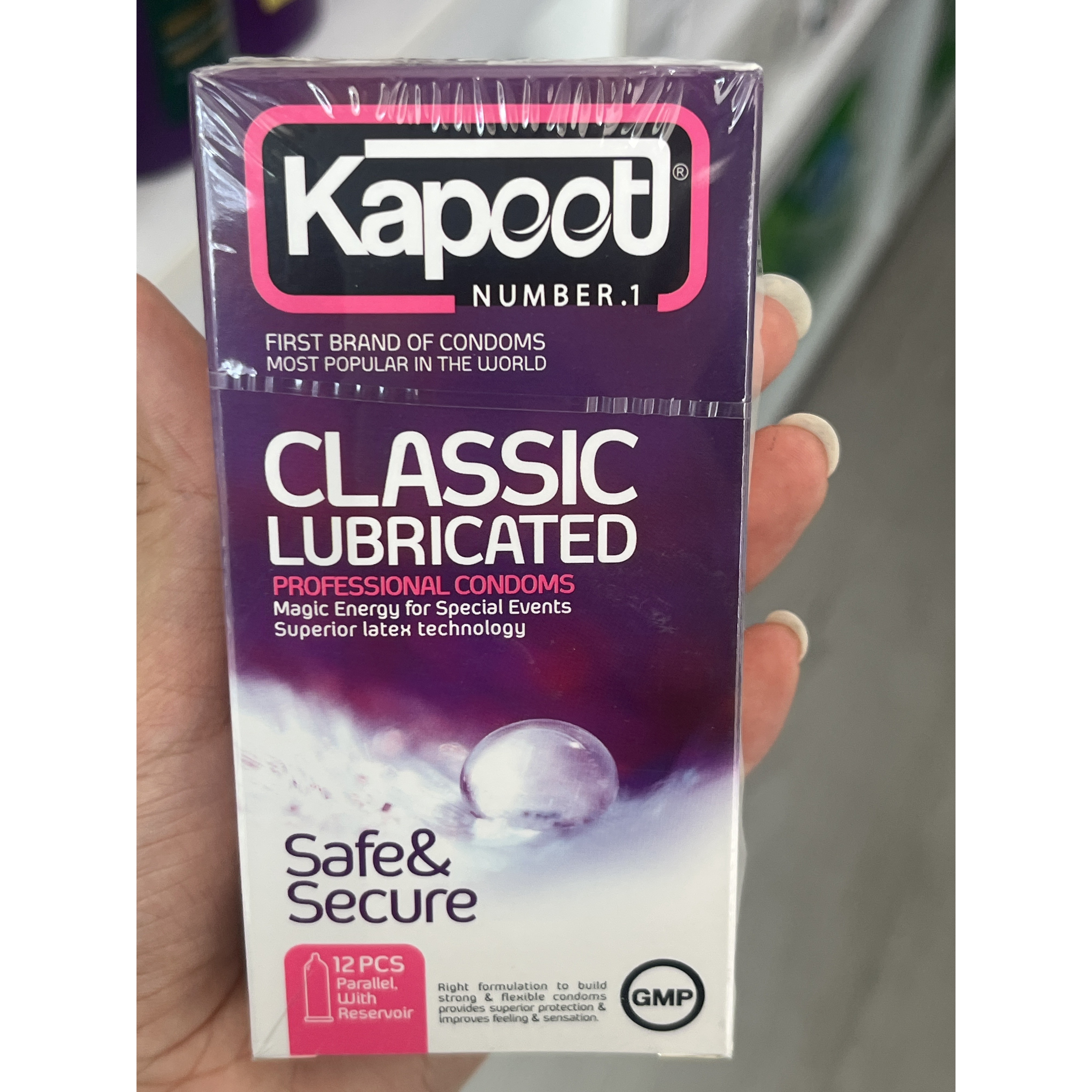 کاندوم کاپوت مدل Classic Lubricated