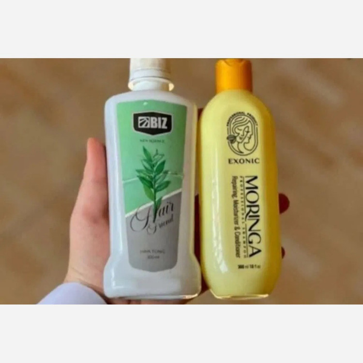 تونیک هیرفرند و شامپو مورینگا پک ریزش مو...