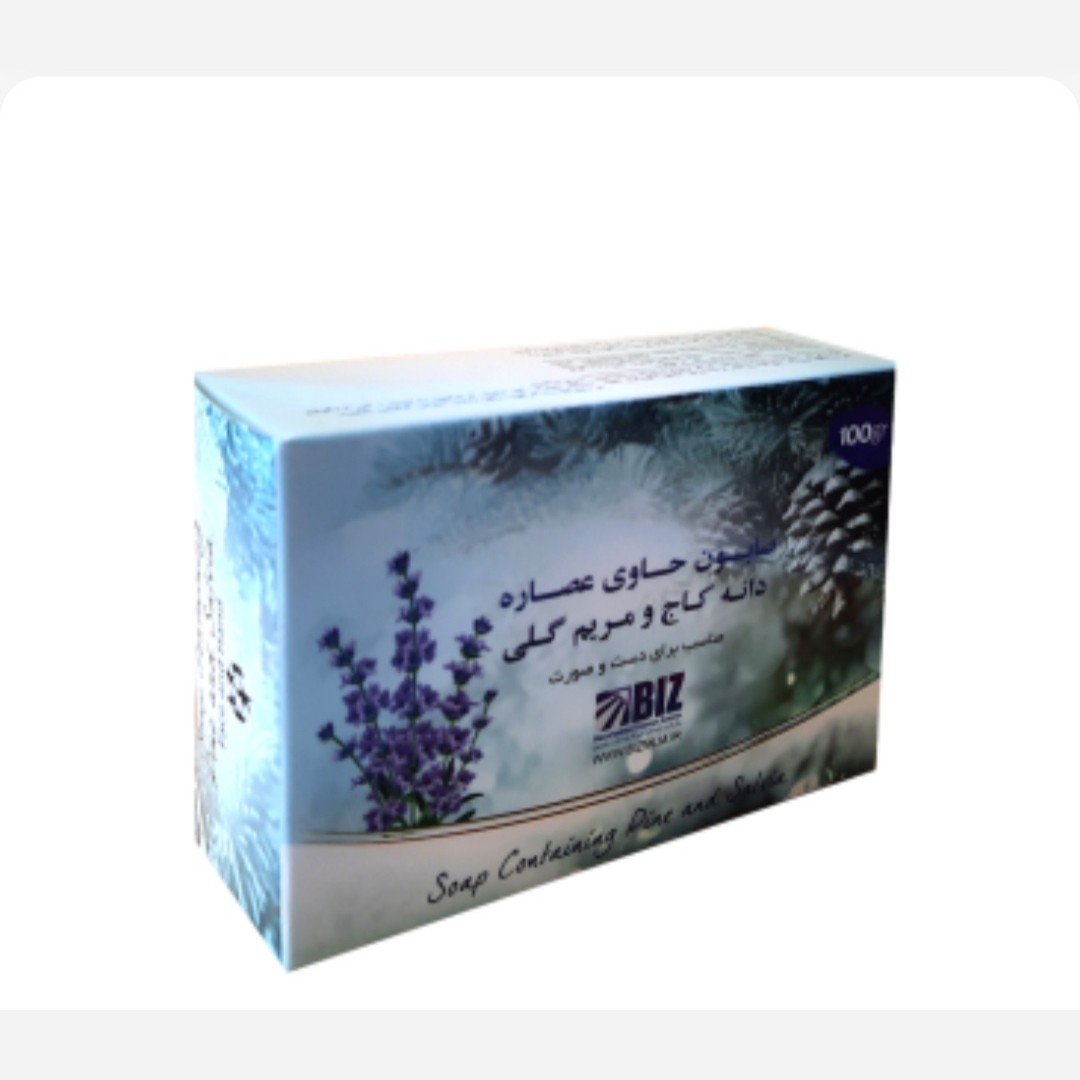 صابون دانه کاج و مریم گلی پک 3 عددی