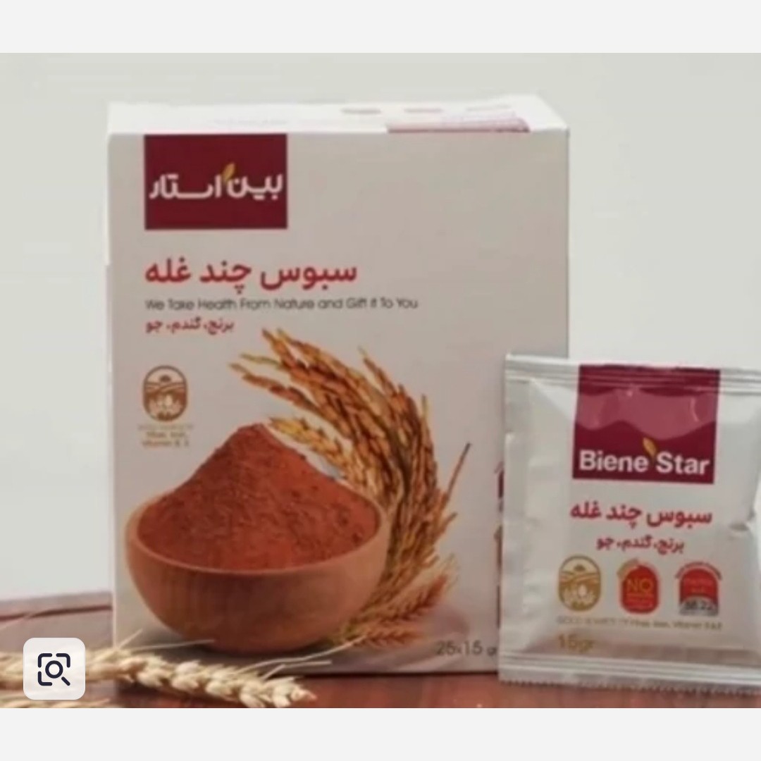 سبوس چند غله 25 عددی اصل.