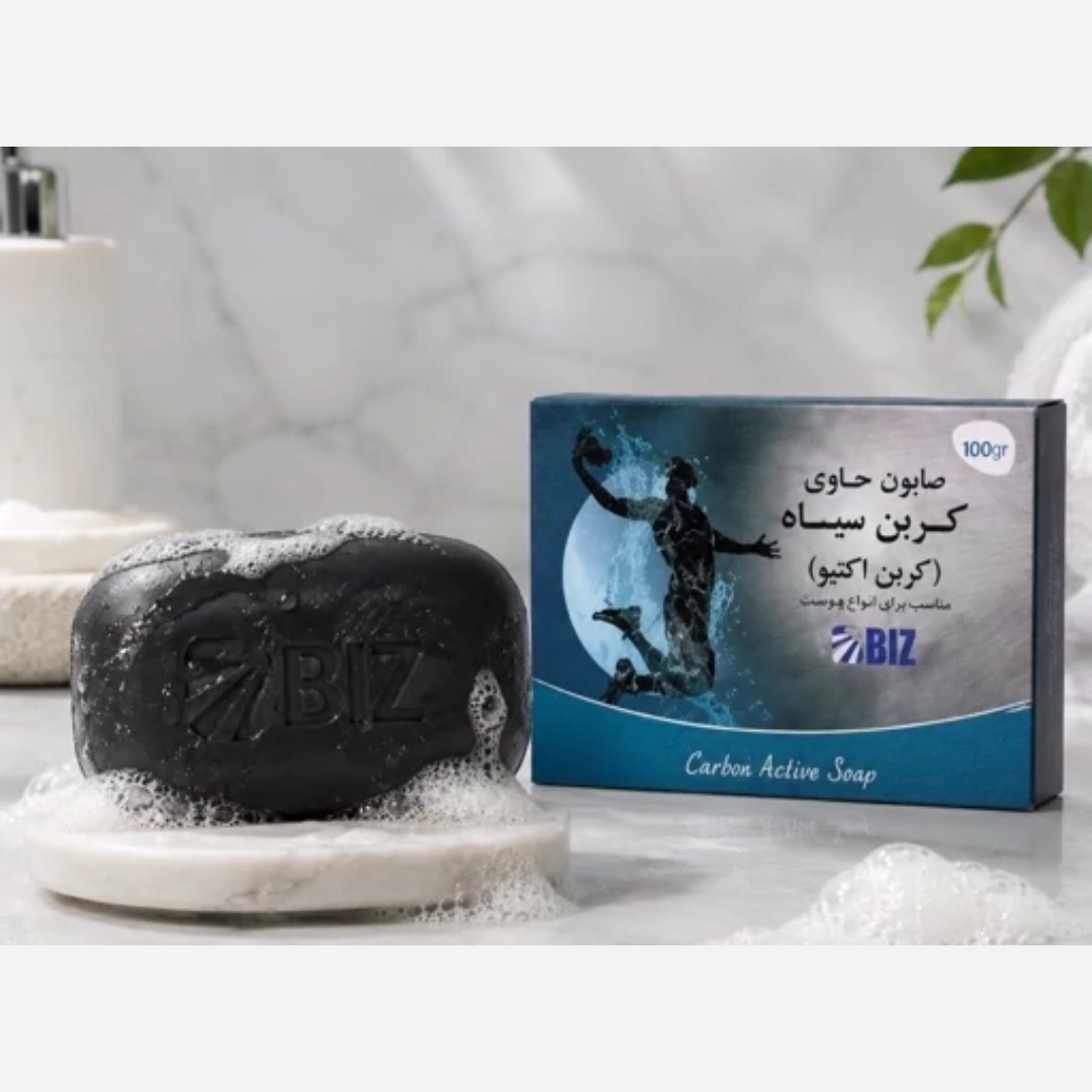 صابون کربن فعال زغال اصل