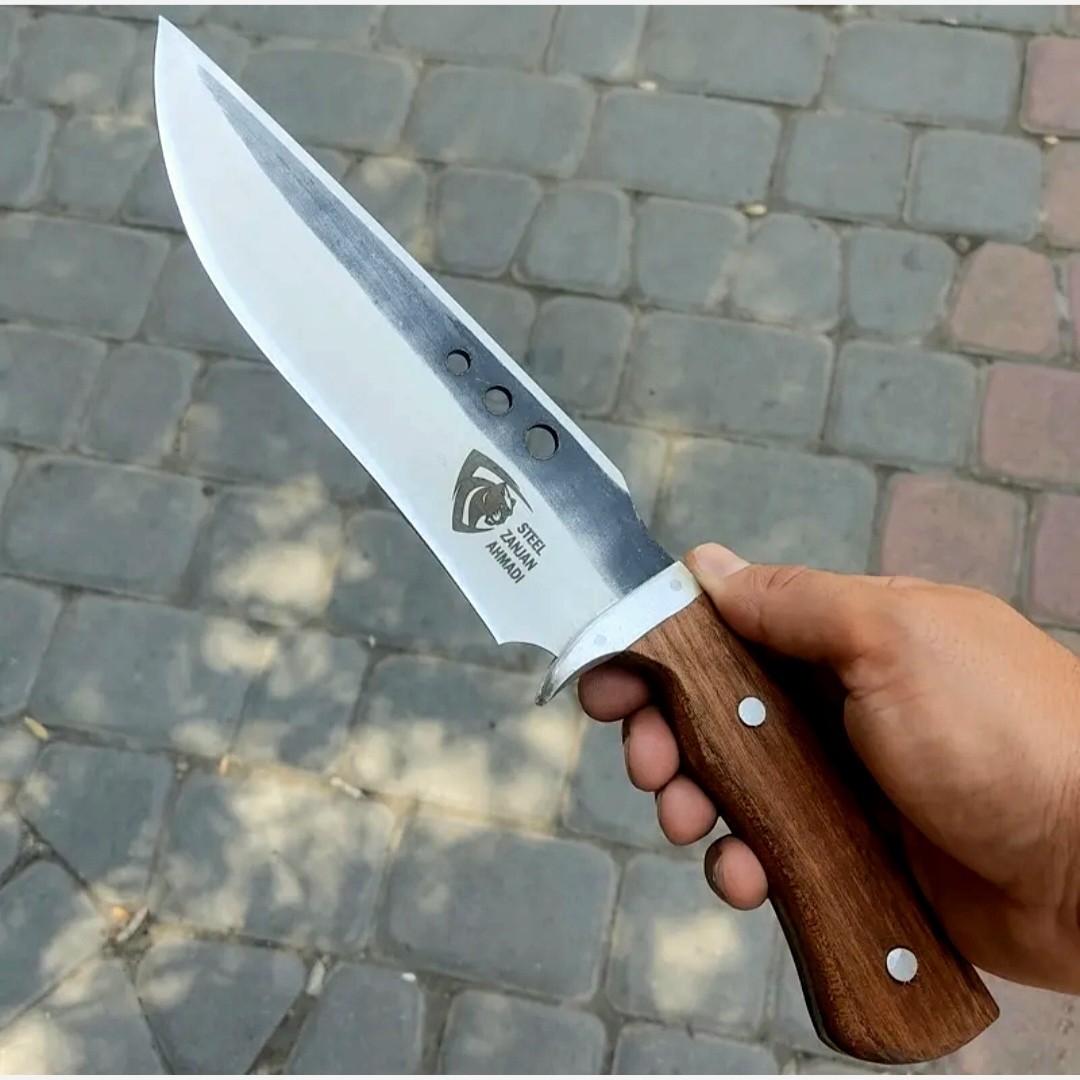 چاقو زنجان چاقو فولاد استیل ضدزنگ با غلاف