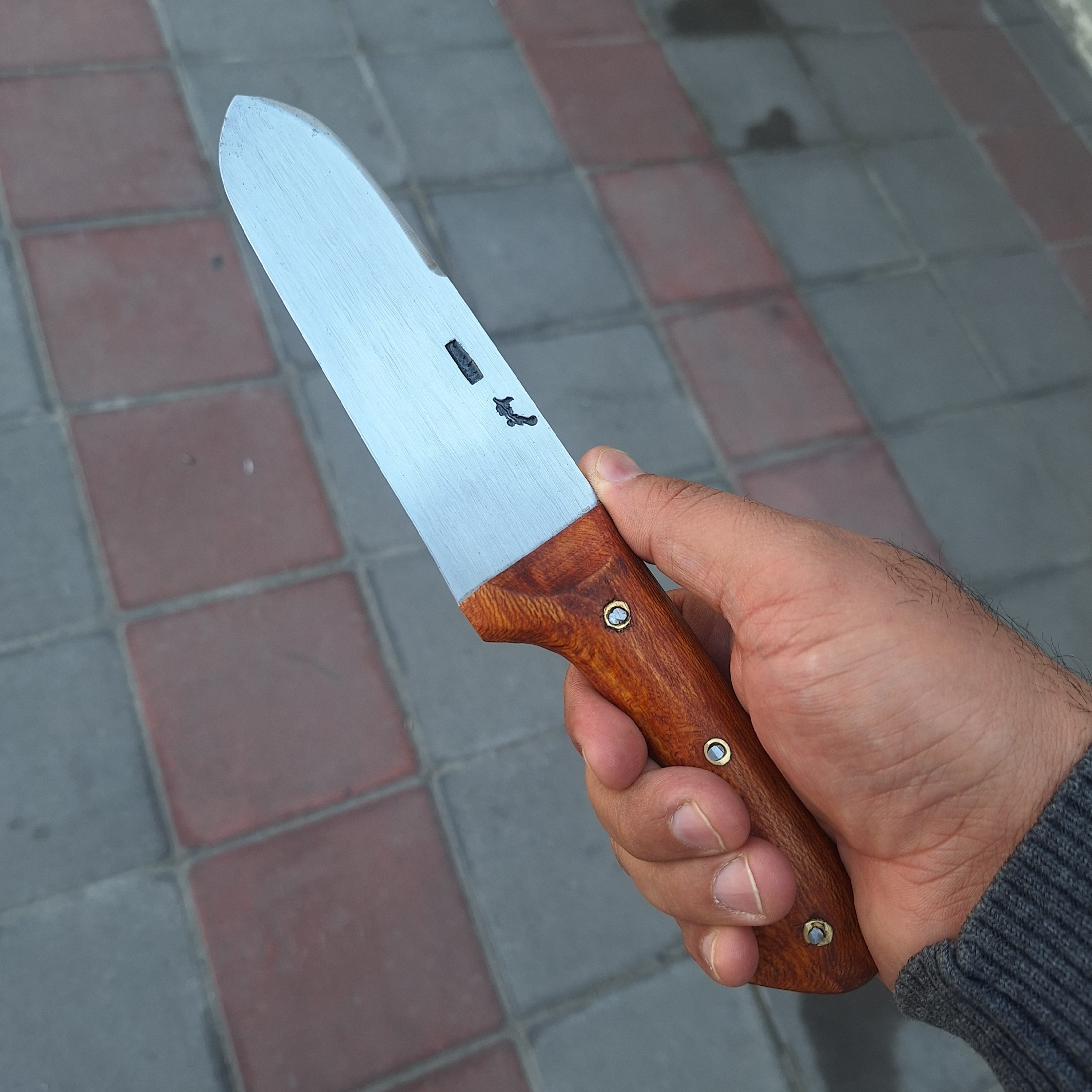 چاقوی زنجان چاقو سلاخی زنجان چاقو ذبح فولادی