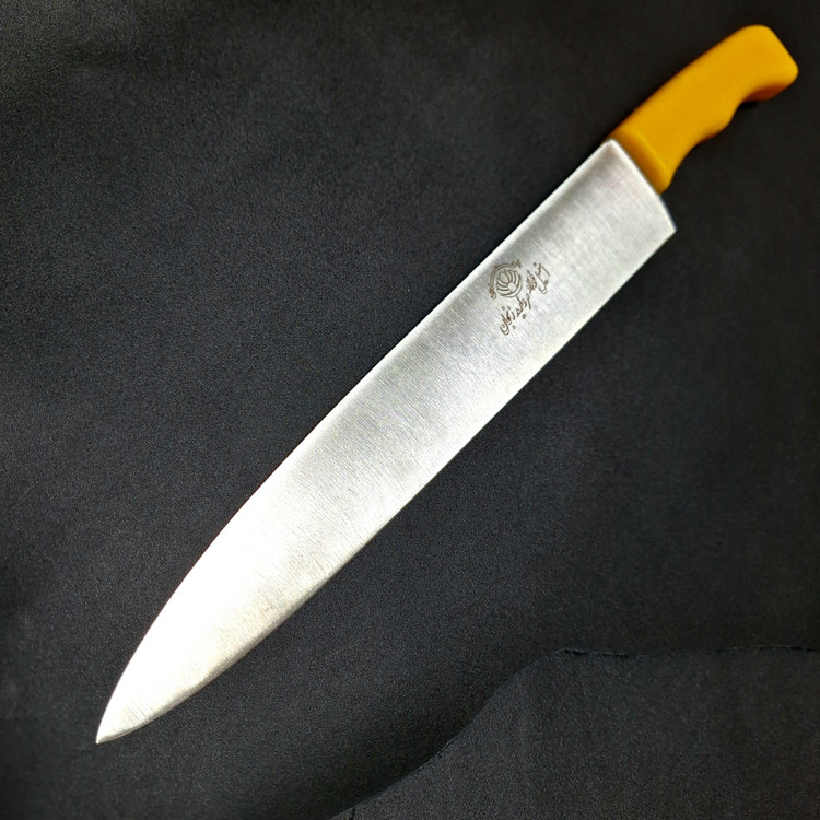 چاقوی زنجان چاقو زنجان چاقو کباب زن چاقو جوجه زن چاقو استیل ضدزنگ تیغه بلند زنجان طول کل چاقو 45 سانت طول تیغه 30 سانت