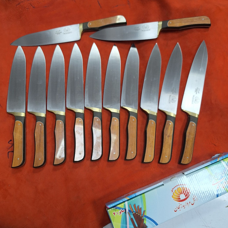 چاقو آشپزخانه سایز چهار عمده فروشی تعداد 15 عددی