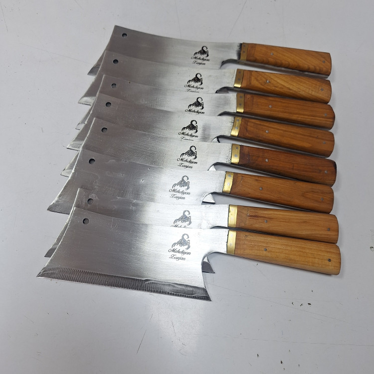 ساطور فولادی استخوان شکن تعداد بسته 20 عددی قیمت عمده