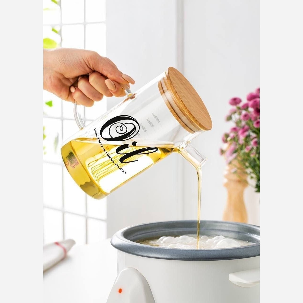 روغن ریز نشکن درب چوبی جا روغن استند روغن اکرولیک