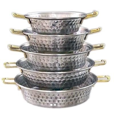 ماهیتابه چکشی دسته دار 5عددی