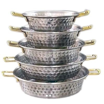 ماهیتابه چکشی دسته دار 5عددی