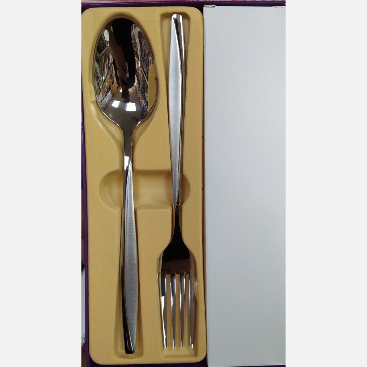 قاشق و چنگال یونیک آهنربا نگیر اصل 650گرم