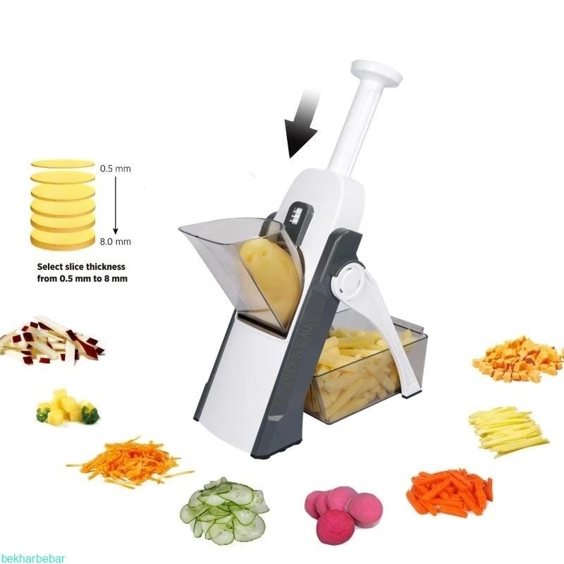 خردکن و رنده ماندولین مدل Spring Slicerتکتا