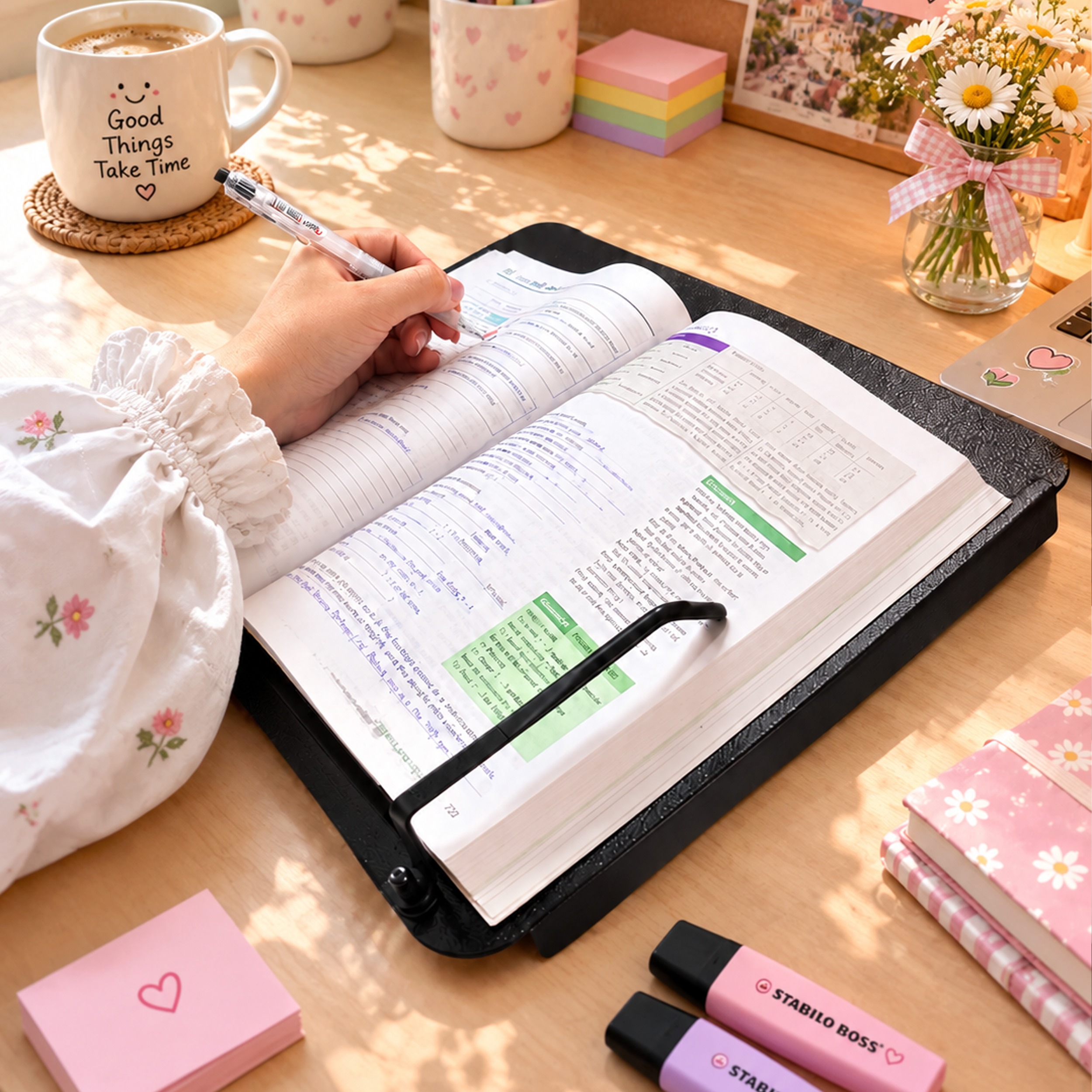 استند نگهدارنده کتاب یا کتابیار فروردین نگهدارنده ارگونومی فلزی