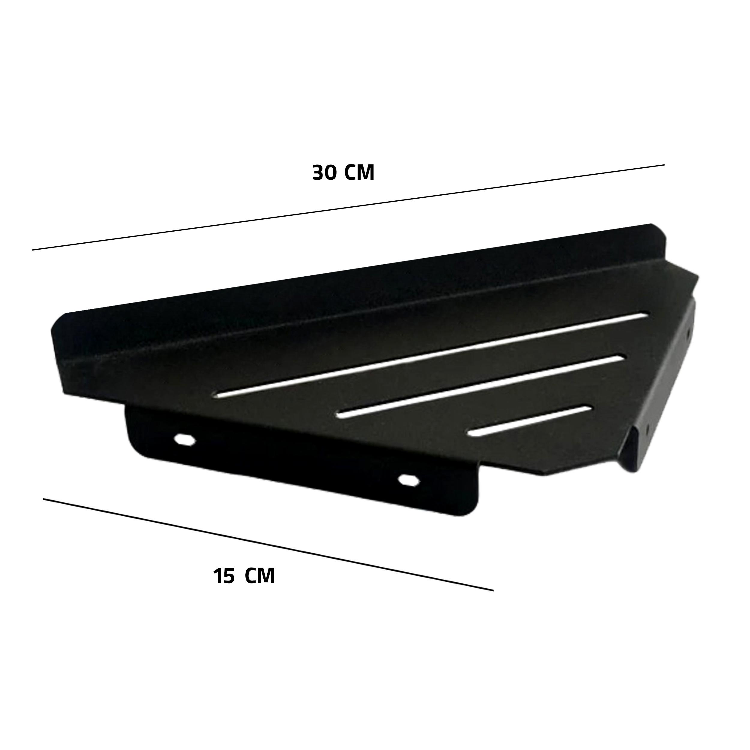 شلف آشپزخانه مدل فروردین طرح مثلث بسته 3 عددی کد A03