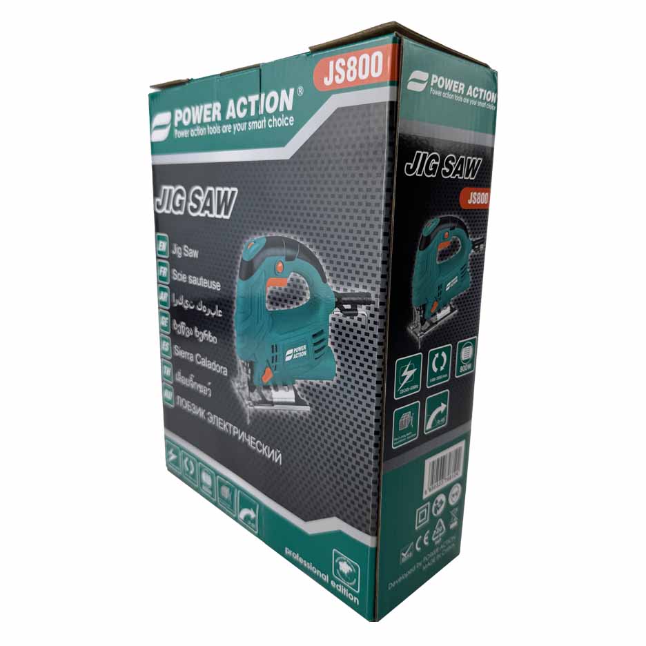 اره عمودبر 800 وات پاوراکشن مدل JS800