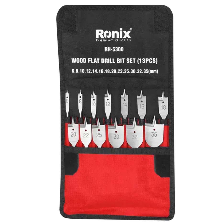 ست 13 عددی مته برگی رونیکس مدل RH-5300