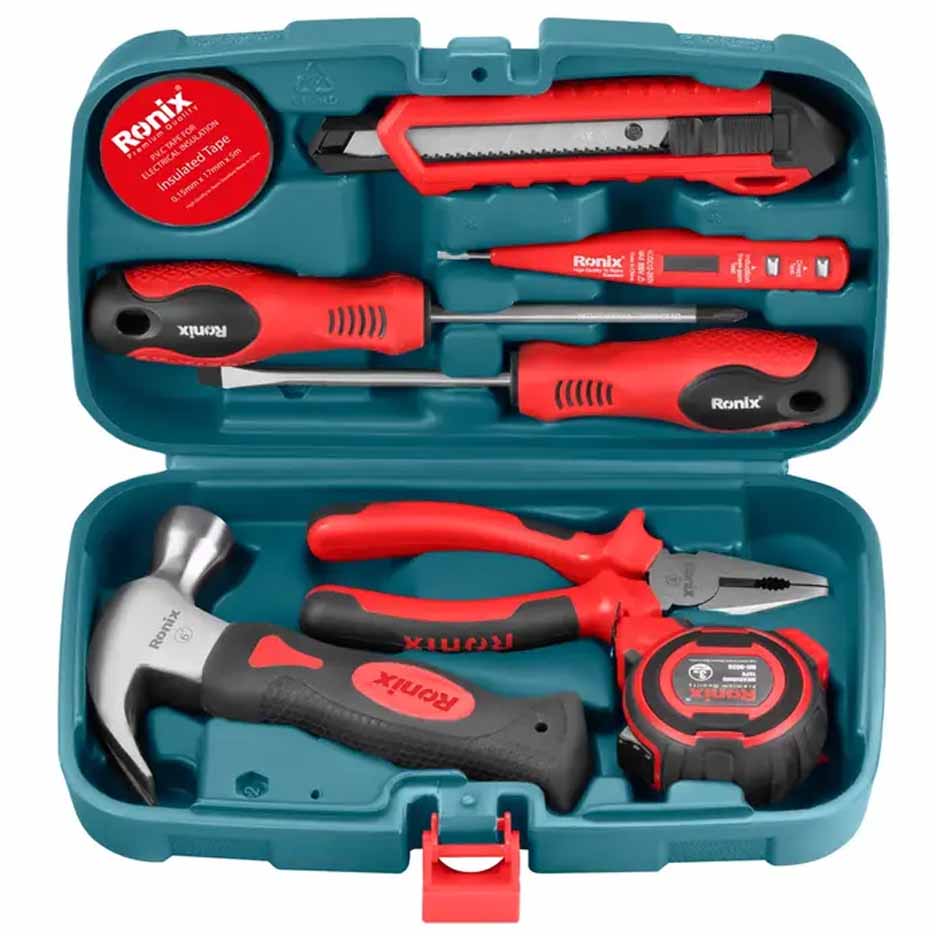 کیت 9 عددی ابزارآلات دستی رونیکس مدل RS-0002N