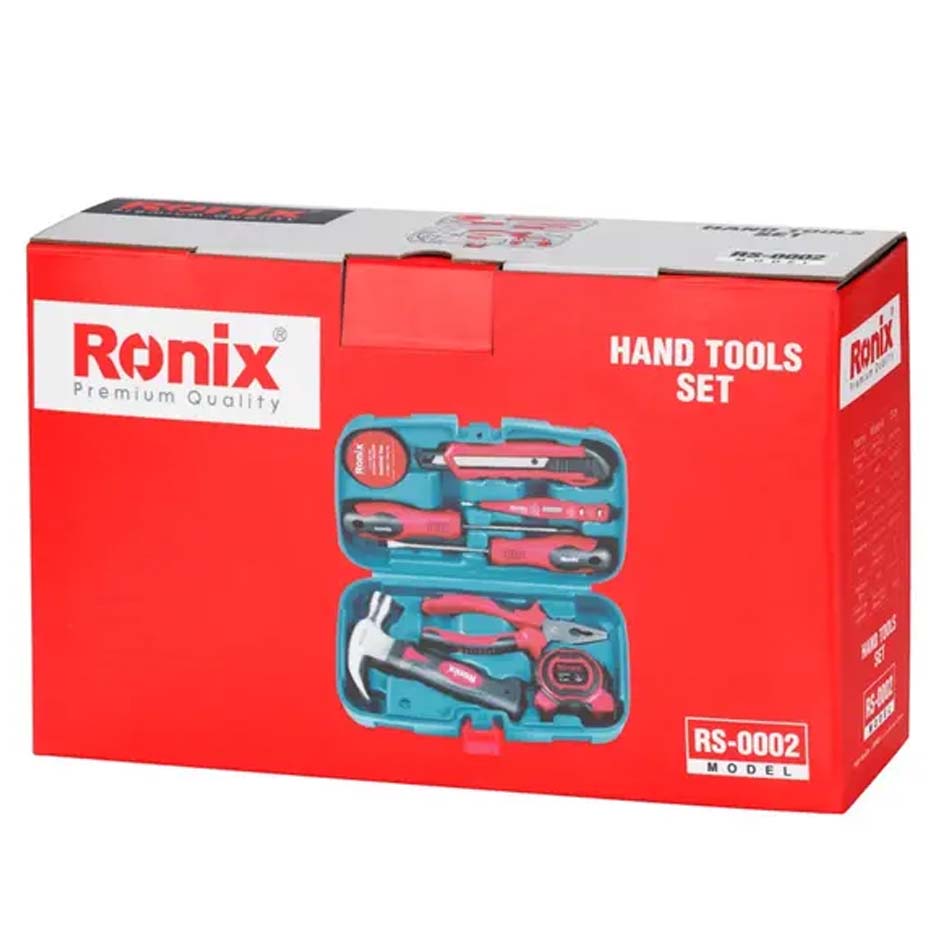 کیت 9 عددی ابزارآلات دستی رونیکس مدل RS-0002N