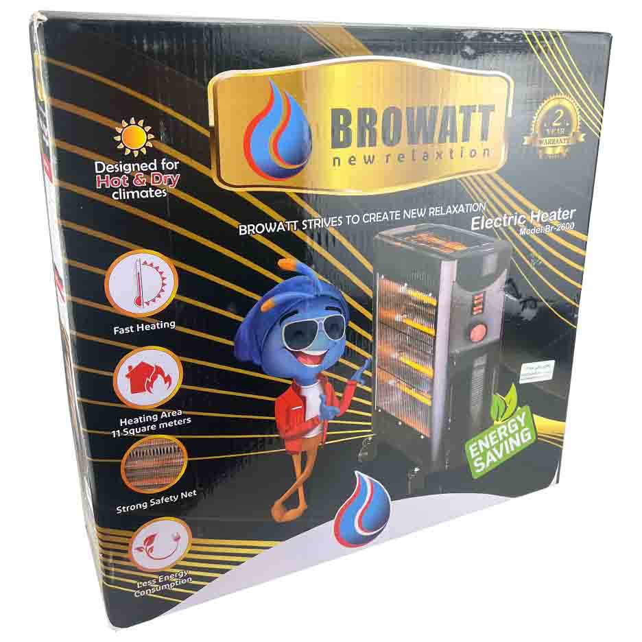 بخاری برقی برووات مدل RB-2600