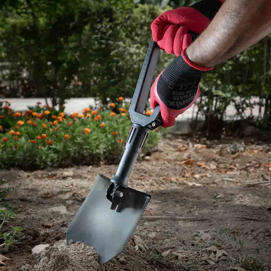بیلچه چندکاره کمپینگ رونیکس مدل RH -9910