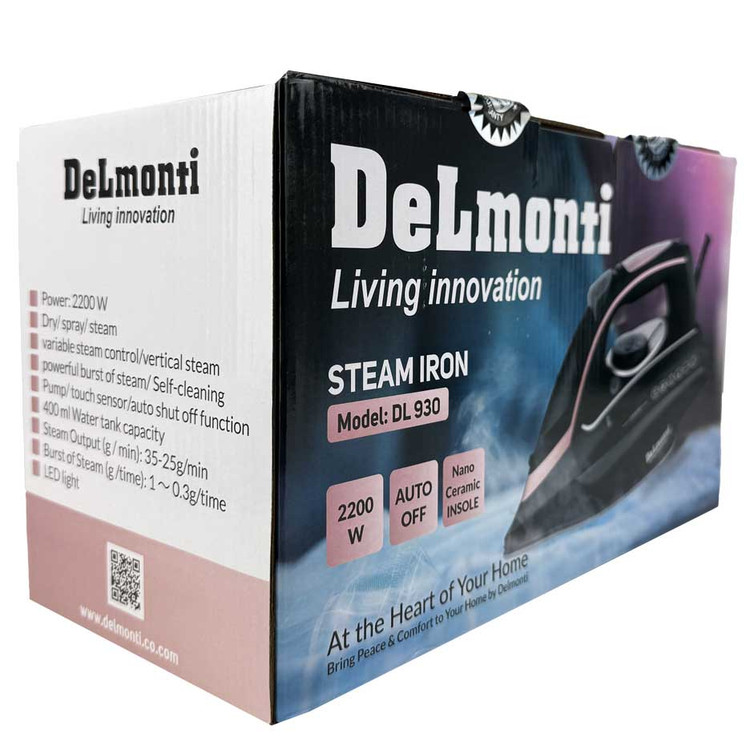 اتو بخار نانو سرامیک دلمونتی مدل DL930