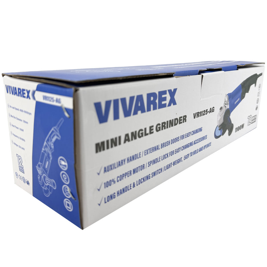 مینی فرز دسته بلند 1100 وات ویوارکس مدل VR1125-AG