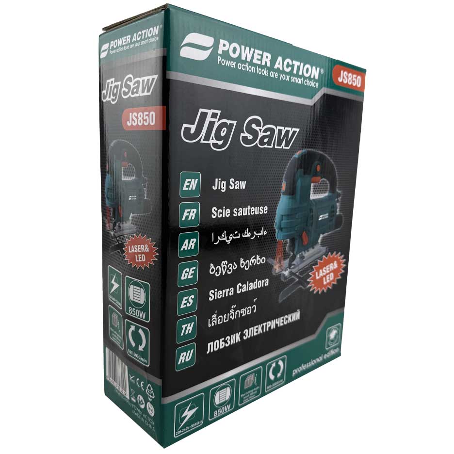 اره عمودبر 850 وات لیزردار پاوراکشن مدل JS850